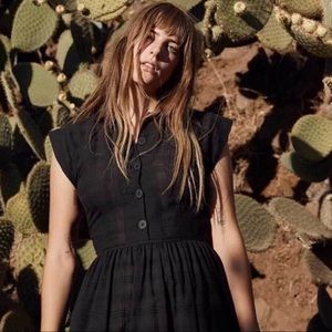 Christy Dawn Piper Mini Dress in Black